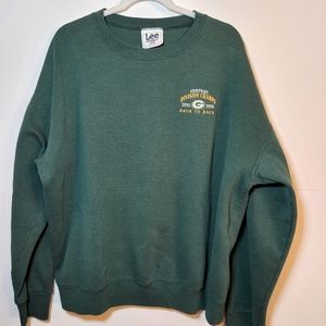 Vintage Lee Green Bay Packers Division Champs 1995 &1996 Crewneck XL